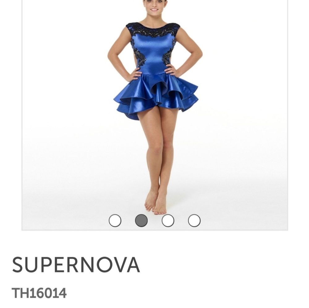 10th House-Supernova Blue Jazz Dance Costume. Size-Large Child